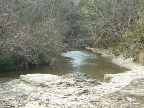 upstream from drain